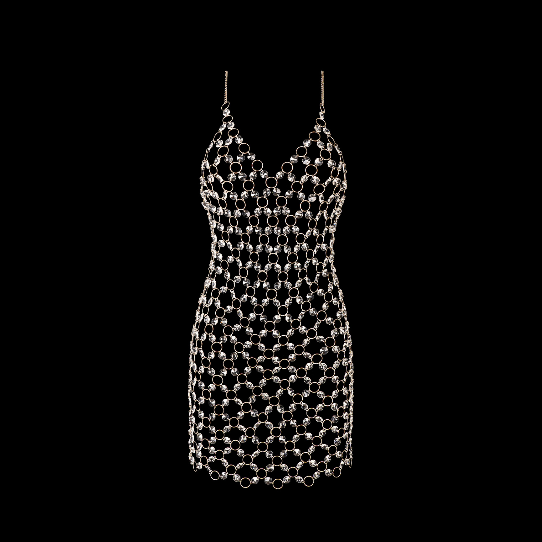 GIA crystal dress