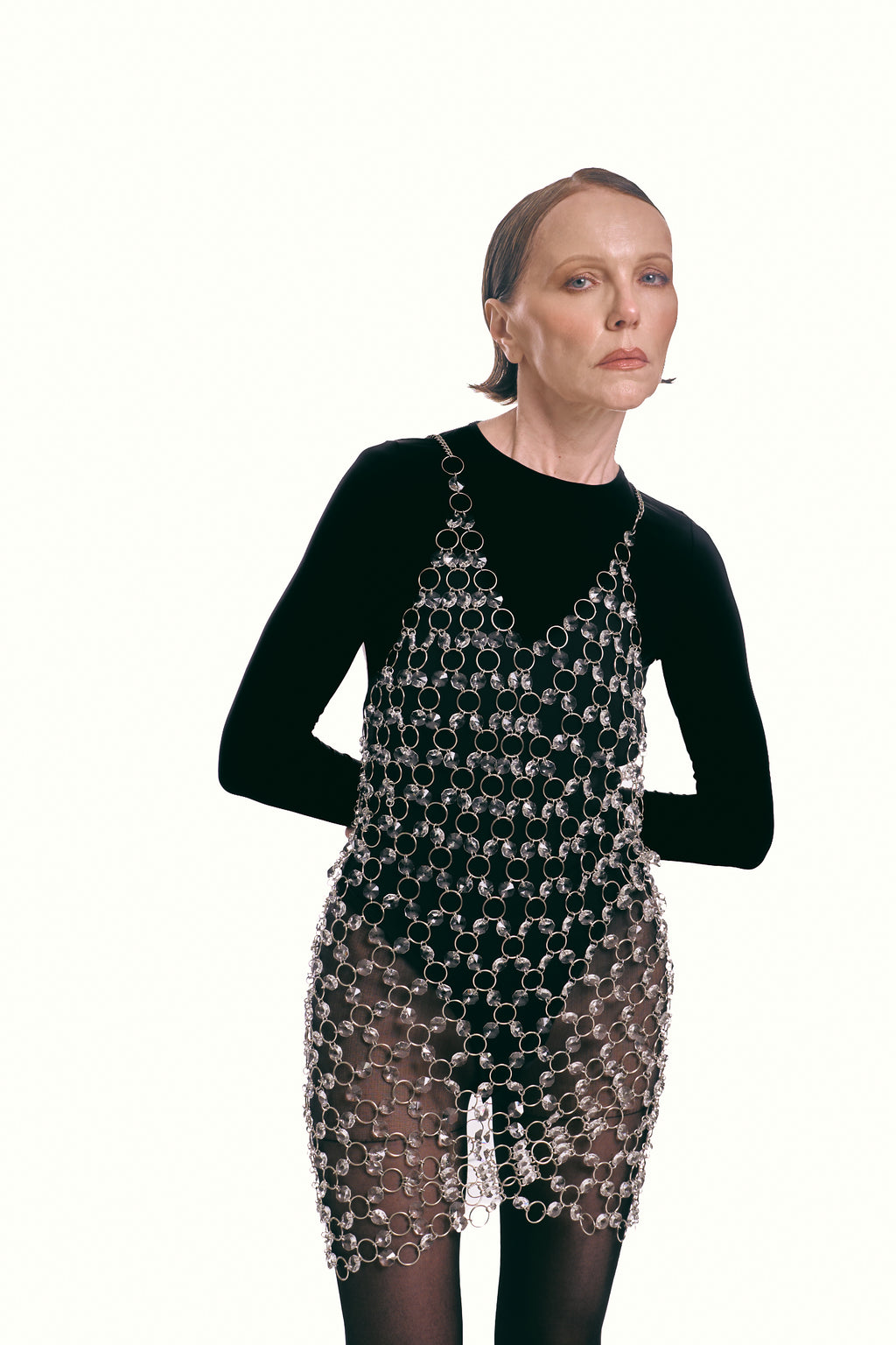 GIA crystal dress
