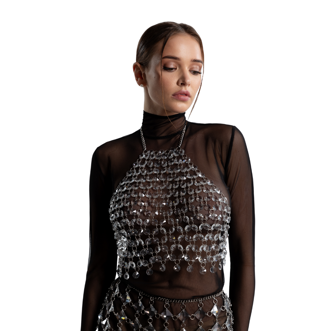 Crystal Chainmail Top