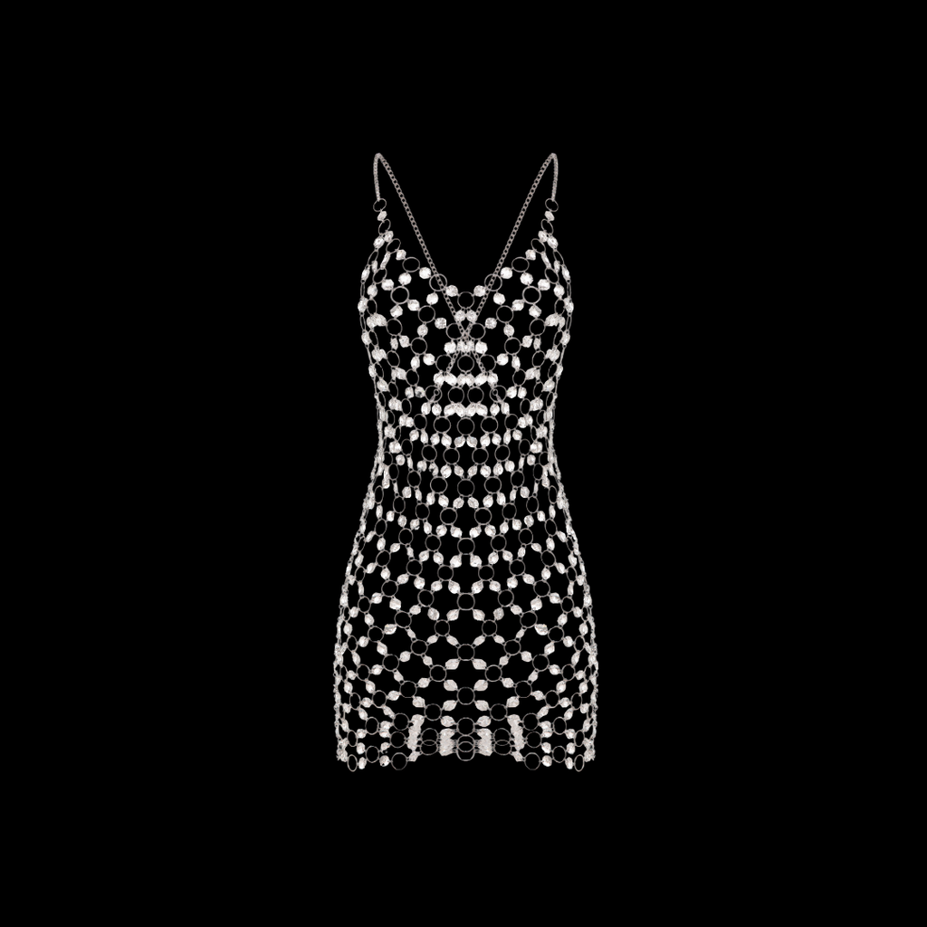 GIA crystal dress