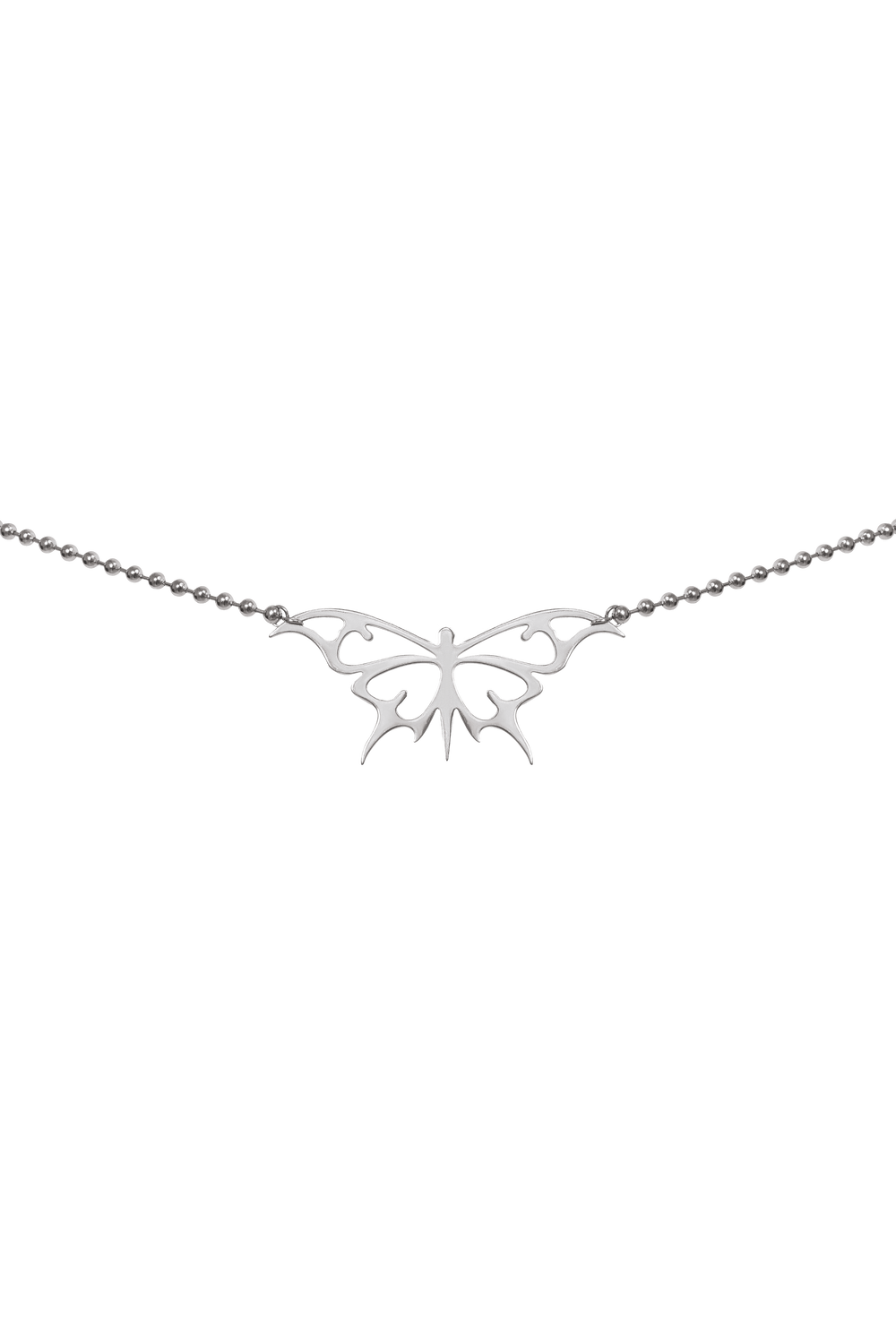 Butterfly Blood Lower Back Necklace