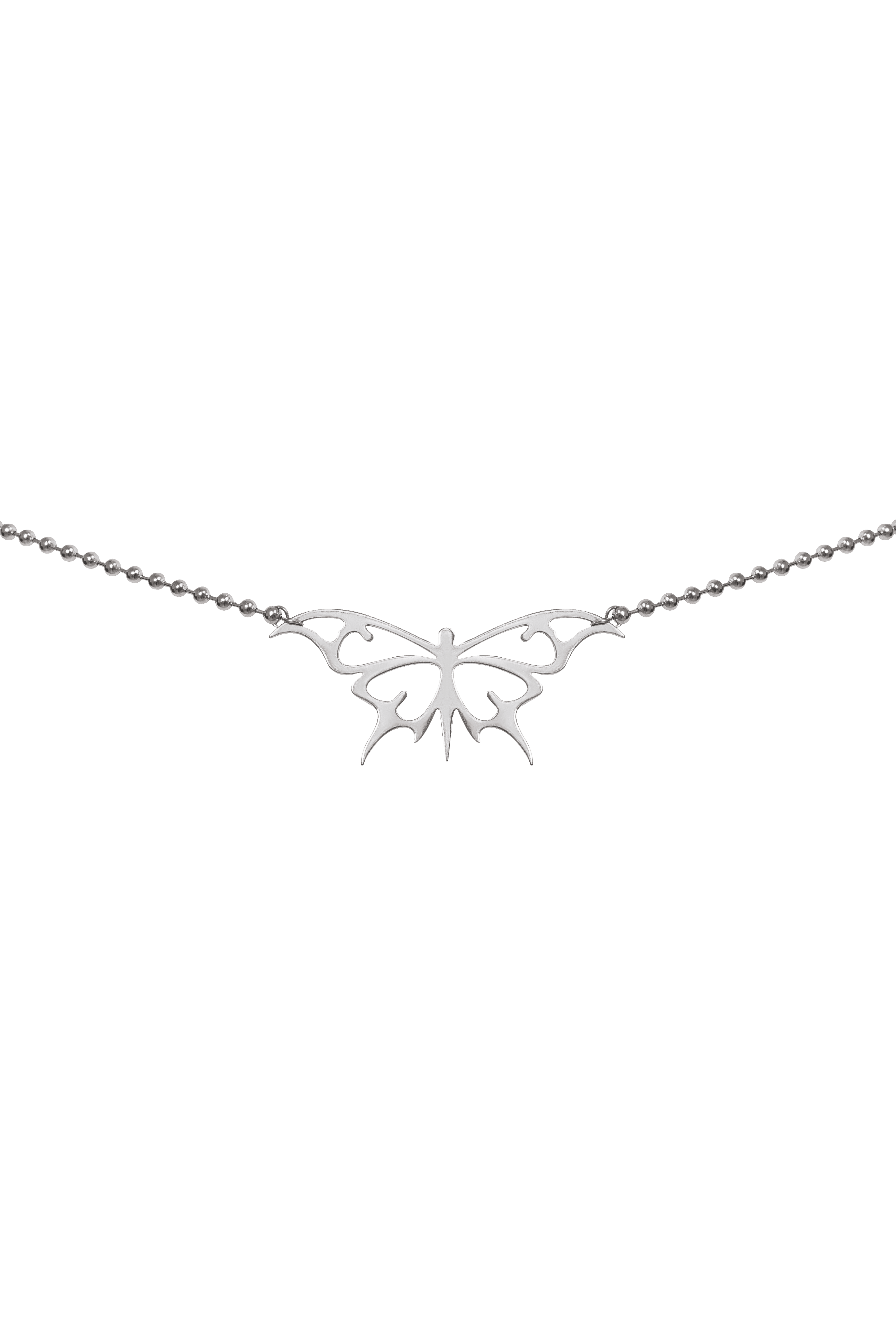 Butterfly Blood Lower Back Necklace