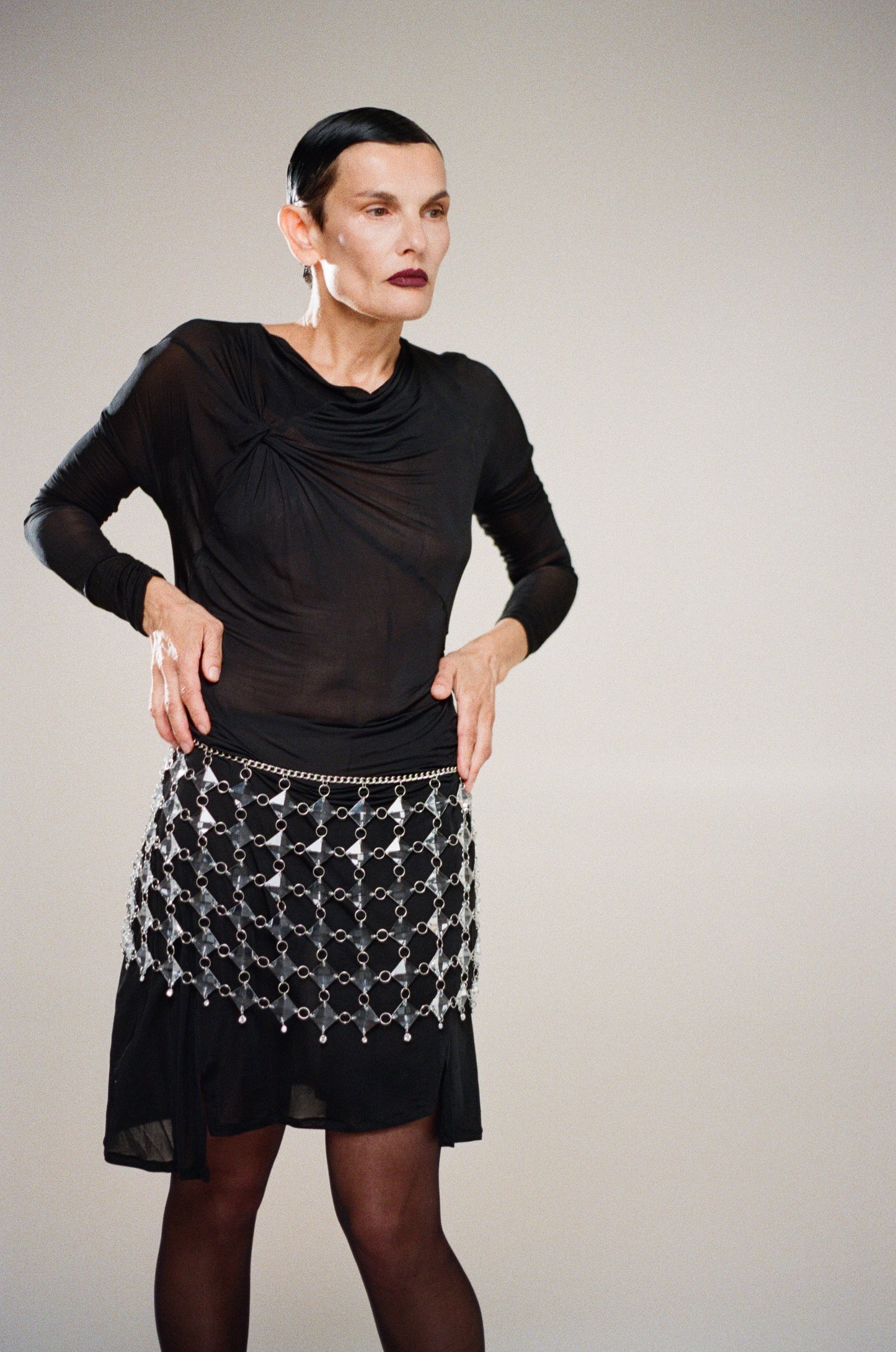 GIA crystal skirt